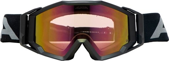Alpina - Circus Q-Lite Mirror S1 (VLT 48%) + Clear S0 - Goggles schwarz