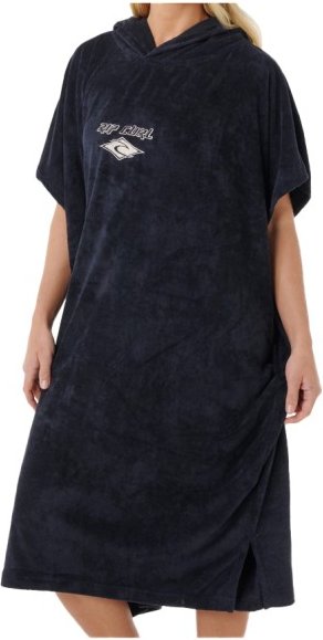 Rip Curl - Women's Classic Surf Hooded Towel - Poncho Gr One Size schwarz