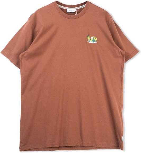 LAKOR - Mini Slow Flow T-Shirt - T-Shirt Gr L braun