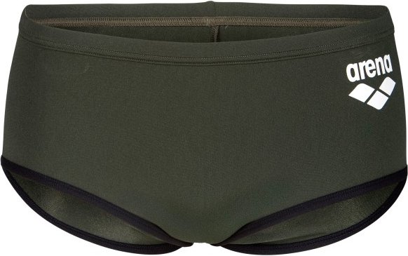 Arena - One Low Waist Short Big Logo - Badehose Gr 6 oliv