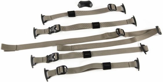 Ortlieb - Compression-Straps Atrack - Kompressionsgurt Gr One Size mud