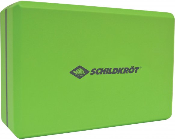 Schildkröt Fitness - Yoga Block Gr 22,5 x 15 x 7,5 cm grün