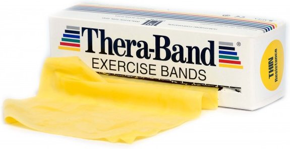 TheraBand - Übungsband - Fitnessband Gr leicht weiß