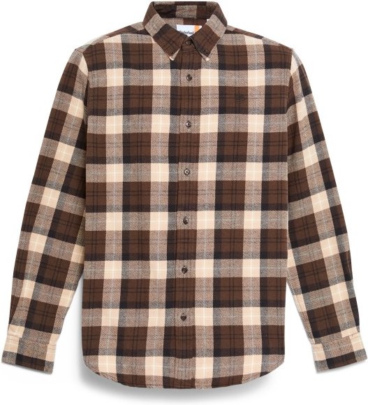 Timberland - Midweight Flannel Check Shirt - Hemd Gr XXL braun