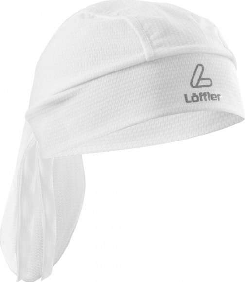 Löffler - Bandana Aero - Kopftuch Gr One Size weiß
