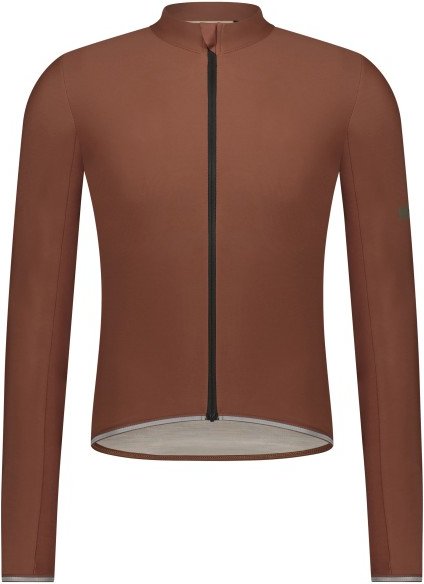 Thumbnail - Shimano - Evolve All Season Merino Jersey - Radtrikot Gr XL braun