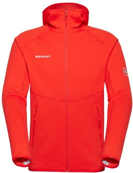 Mammut - Aconcagua ML Hooded Jacket - Fleecejacke Gr XXL rot
