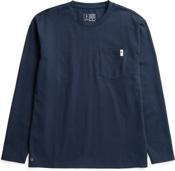 NIKIN - TreeShirt Mono Longsleeve Pocket Relaxed - Longsleeve Gr XL blau