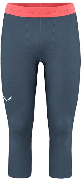 Thumbnail - Salewa - Cristallo Warm AMR 3/4 Tight - Merinounterwäsche Gr 52 - XL blau