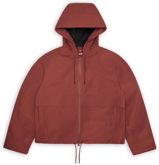 Rains - Women's Suva Hardshell Short String W Jacket - Regenjacke Gr XS rot