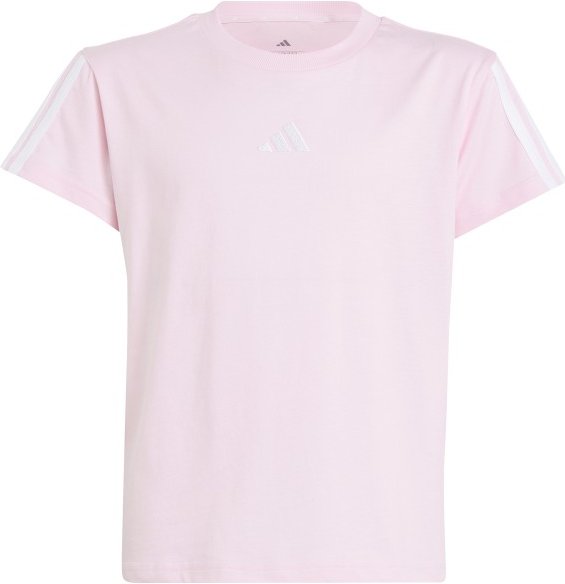 Thumbnail - adidas - Girl's 3-Stripes Tee - T-Shirt Gr 140 weiß