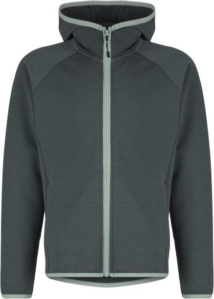 Heber Peak - Kid's MerinoBlend SaplingHe. Hoody - Zip-Hoodie Gr 140 grau