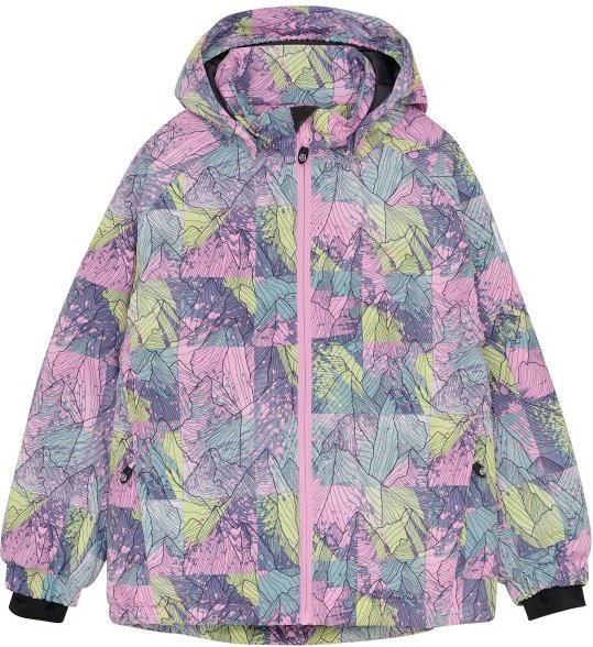 Thumbnail - Color Kids - Kid's Ski Jacket AOP - Skijacke Gr 140 bunt