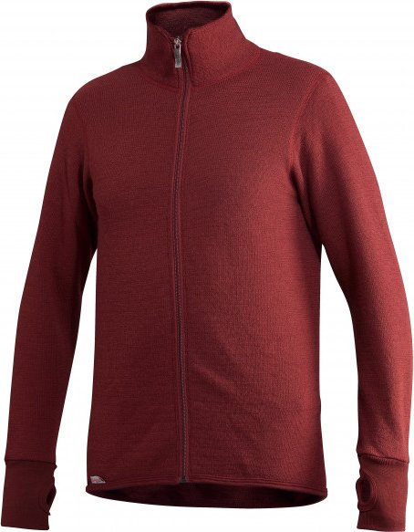 Thumbnail - Woolpower - Full Zip Jacket 400 - Wolljacke Gr L rot