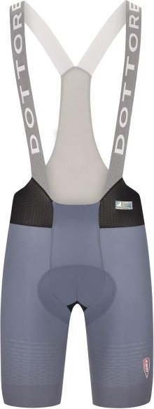 Q36.5 - Dottore Clima Bibshorts - Radhose Gr L grau