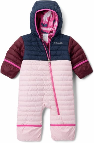 Columbia - Kid's Powder Lite II Reversible Bunting - Overall Gr 18-24 Months rosa
