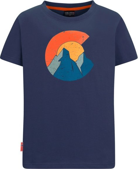 Trollkids - Kid's Halsafjord T-Shirt - T-Shirt Gr 164 blau