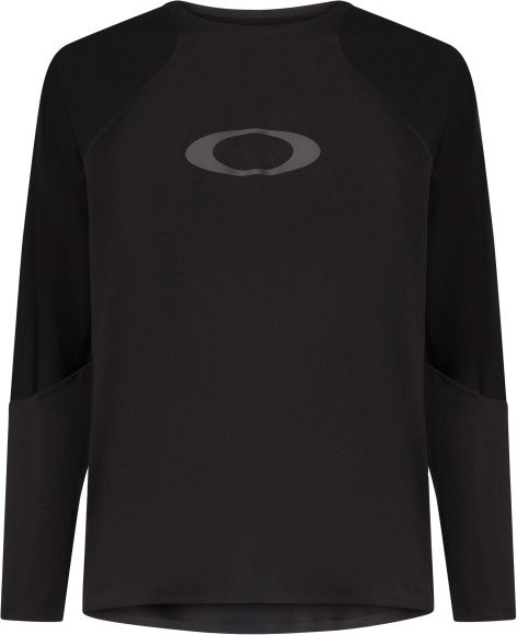 Oakley - Seeker Airline L/S Jersey - Radtrikot Gr S schwarz