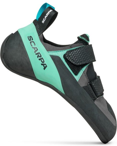 Thumbnail - Scarpa - Arpia V Low Volume - Kletterschuhe Gr 40 grau/türkis