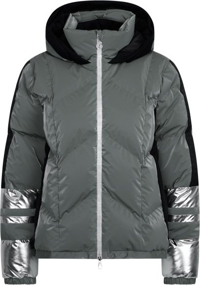 Thumbnail - Sportalm - Women's Daunenskijacke mit Kapuze - Skijacke Gr 36 grau