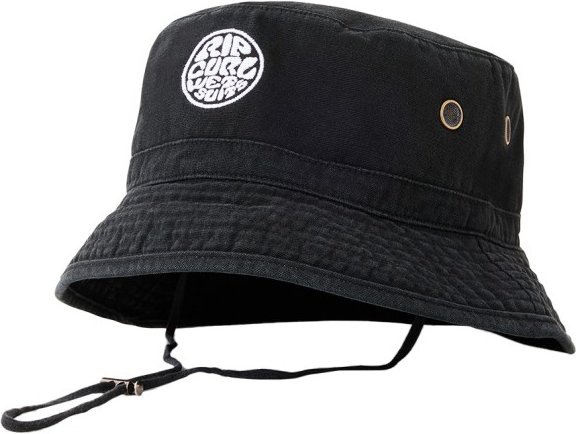 Rip Curl - Wetty Icon Bucket Hat - Hut Gr S/M schwarz