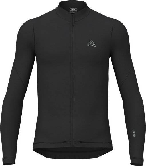 Thumbnail - 7mesh - Ashlu Merino Jersey L/S - Radtrikot Gr M schwarz