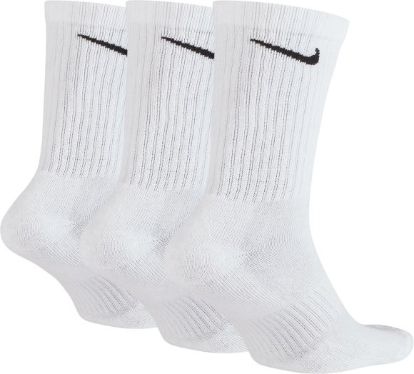 Thumbnail - Nike - Everyday Cushioned Training Crew Socks - Multifunktionssocken Gr L - EU: 42-46 weiß/grau