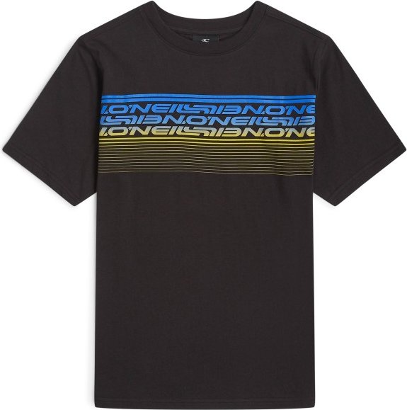 O'Neill - Kid's Logo Stripe T-Shirt - T-Shirt Gr 176 schwarz