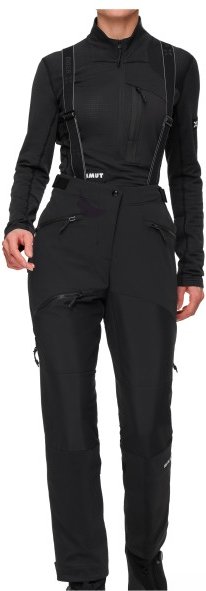 Mammut - Women's Eiger Nordwand Pro Softshell Pants - Tourenhose Gr 34 - Regular schwarz