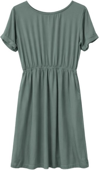 Mazine - Women's Viscose Midi Dress - Kleid Gr S oliv