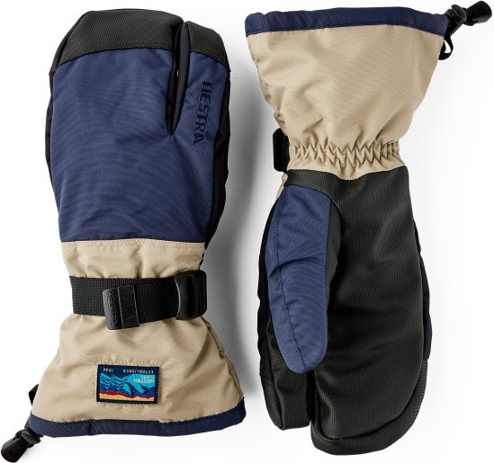 Hestra - Gauntlet Senior 3 Finger - Handschuhe Gr 8 blau