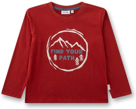 Sanetta - Kid's Shirt 12300 - Longsleeve Gr 98 rot