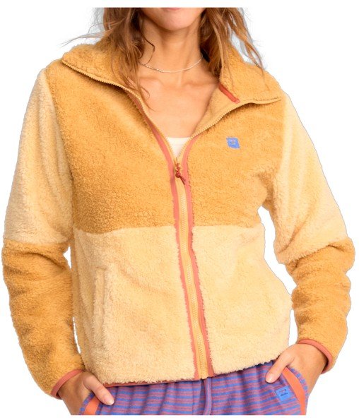 Thumbnail - Billabong - Women's Switchback Zip Fleece - Fleecejacke Gr XL beige/orange