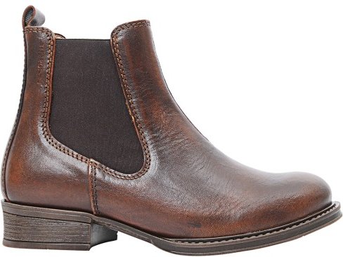 Ten Points - Women's Pandora Chelsea Boots Tanned Leather - Freizeitstiefel Gr 39 braun/grau