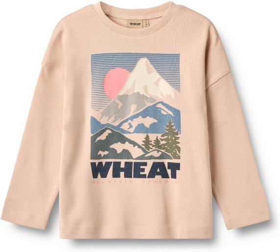 Thumbnail - WHEAT - Kid's L/S Hanni Girl - Longsleeve Gr 116 beige