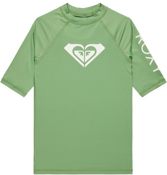 Roxy - Kid's Wholehearted S/S - Lycra Gr 6 Years grün