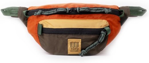 Topo Designs - Mountain Waist Pack - Hüfttasche Gr One Size woodland / terracotta