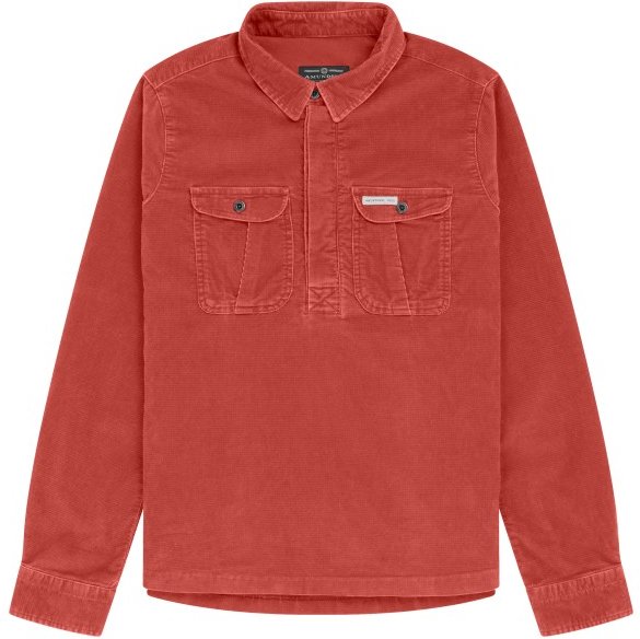 Amundsen Sports - Women's Ranger Velvet Half-Zip Shirt - Bluse Gr M rot