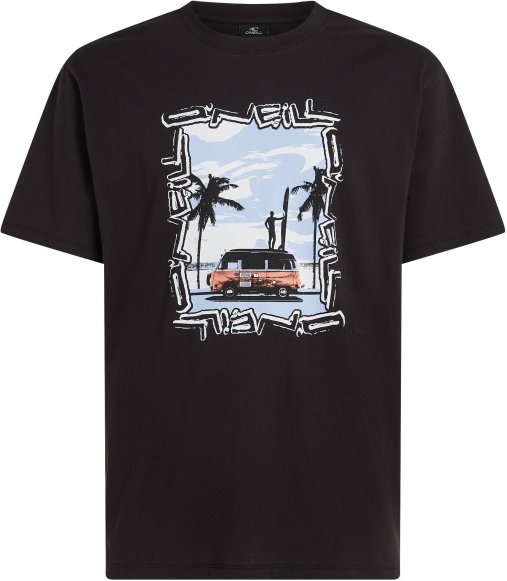O'Neill - Photo Front Print T-Shirt - T-Shirt Gr XXL schwarz
