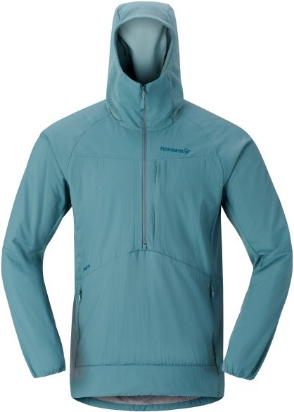 Norrøna - Møre Octa Zip Hood - Fleecejacke Gr L türkis