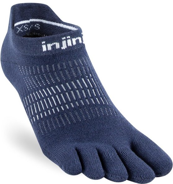 Injinji - Women's Run Lightweight No-Show - Laufsocken Gr M/L blau