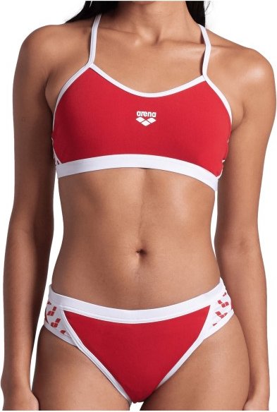 Arena - Women's Icons Bikini Cross Back Solid - Bikini Gr 42 rosa