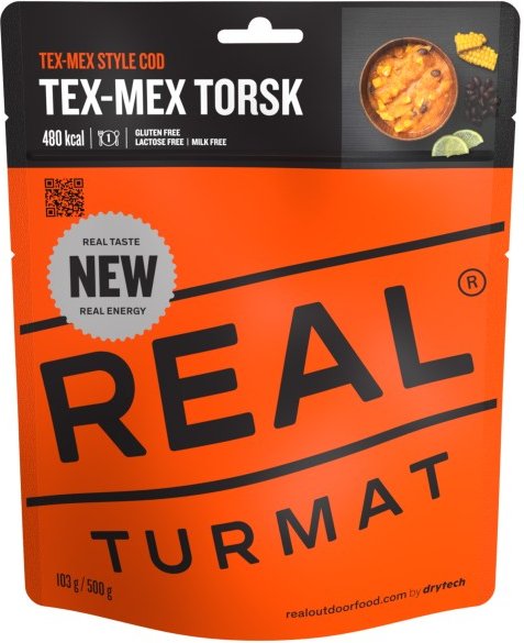 Real Turmat - Tex-Mex Cod Gr 103 g