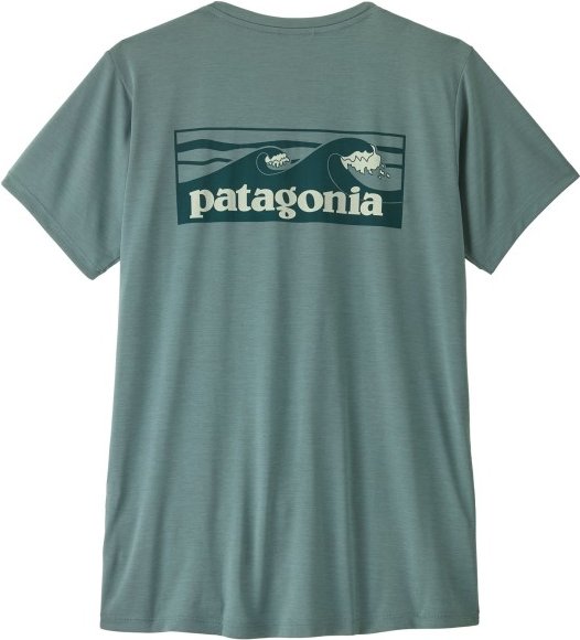 Patagonia - Women's Cap Cool Daily Shirt Boardshort Logo - Funktionsshirt Gr XXL türkis