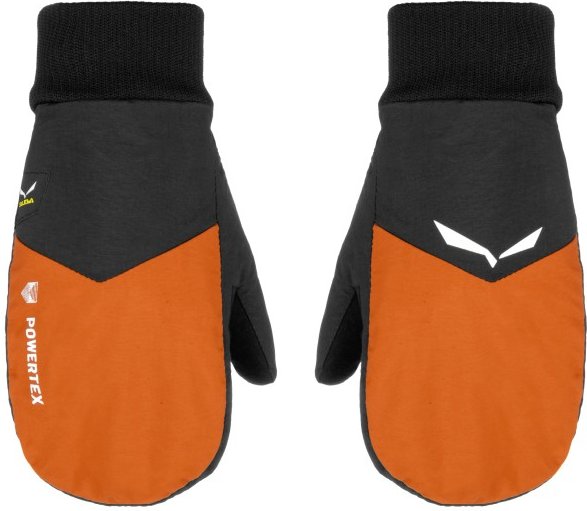 Salewa - Kid's PTX/TWR Mitten - Handschuhe Gr 104 orange/schwarz