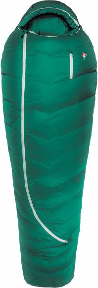 Thumbnail - Grüezi Bag - Biopod DownWool Subzero 200 - Daunenschlafsack Gr 230 x 85 x 55 cm grün