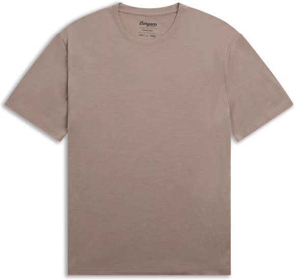 Bergans - Merino Light Tee - Merinoshirt Gr XL braun