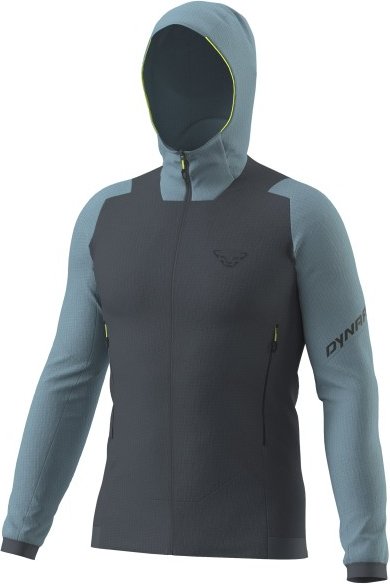 Thumbnail - Dynafit - Blacklight Thermal Hooded Jacket - Fleecejacke Gr L blau/grau
