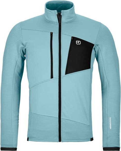 Ortovox - Fleece Grid Jacket - Fleecejacke Gr S türkis