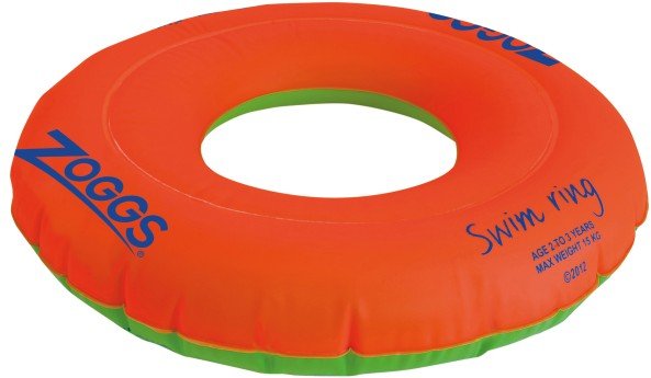 Zoggs - Kid's Swim Ring - Schwimmhilfe Gr 3-6 years orange/grün